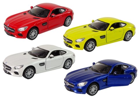 Metalowe Autko Mercedes AMG GT 1:36 4 Kolory HXKT188 LEAN Toys