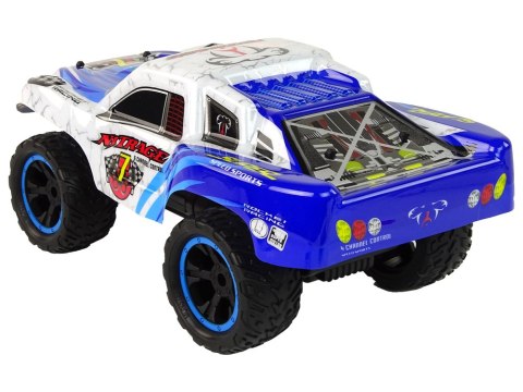 Zdalnie Sterowane Auto RC Truck Monster 1:12 Białe LEAN Toys