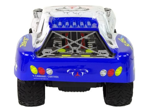 Zdalnie Sterowane Auto RC Truck Monster 1:12 Białe LEAN Toys