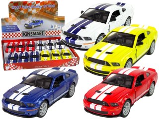 Metalowe Autko Ford Shelby GT500 2007 1:38 4 Kolory Napęd HXKT059 LEAN Toys