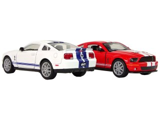 Metalowe Autko Ford Shelby GT500 2007 1:38 4 Kolory Napęd HXKT059 LEAN Toys