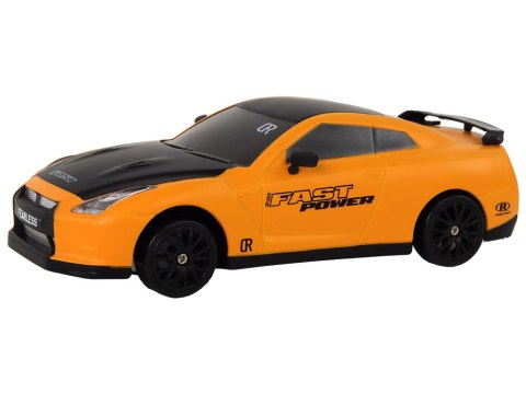 Autko Sportowe Zdalnie Sterowane R/C 1:24 Żółte Wymienne Koła LEAN Toys