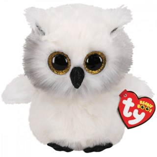 Maskotka TY Beanie Boos Sowa Austin biała 24 cm Meteor