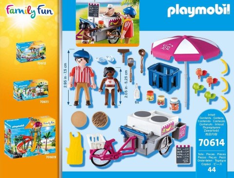 Zestaw z figurkami Family Fun 706 14 Mobilne stoisko z naleśnikami Playmobil Zestaw z figurkami Family Fun 706 14 Mobilne stoisko z naleśnikami Playmobil