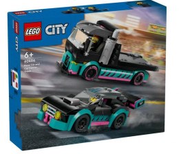 Klocki City 60406 Samochód wyścigowy i laweta LEGO