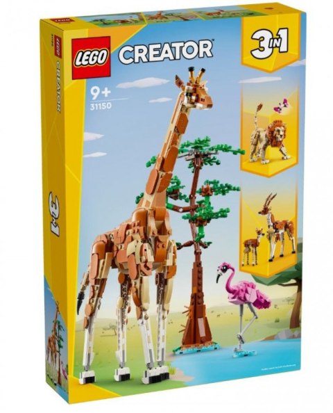 Klocki Creator 31150 Dzikie zwierzęta z safari LEGO