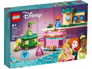 Klocki Disney Princess 43203 Zaklęte twory Aurory, Meridy i Tiany LEGO