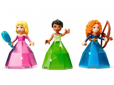 Klocki Disney Princess 43203 Zaklęte twory Aurory, Meridy i Tiany LEGO