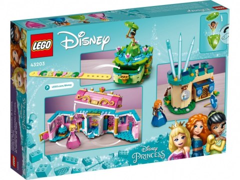 Klocki Disney Princess 43203 Zaklęte twory Aurory, Meridy i Tiany LEGO