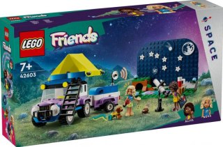 Klocki Friends 42603 Kamper z mobilnym obserwatorium gwiazd LEGO