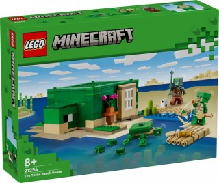 Klocki Minecraft 21254 Domek na plaży żółwi LEGO