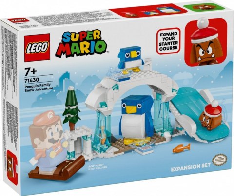 Klocki Super Mario 71430 Śniegowa przygoda penguinów - zestaw rozszerzający LEGO