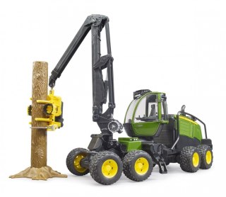 Harwester John Deere 1270G z konarem drzewa BRUDER