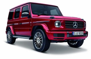 Model kompozytowy Mercedes-Benz G-Class 2019 1/25 czerwony Maisto