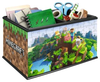 Puzzle 216 elementów 3D Szkatułka Minecraft Ravensburger Polska