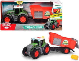 Traktor z przyczepą FARM 26 cm Dickie