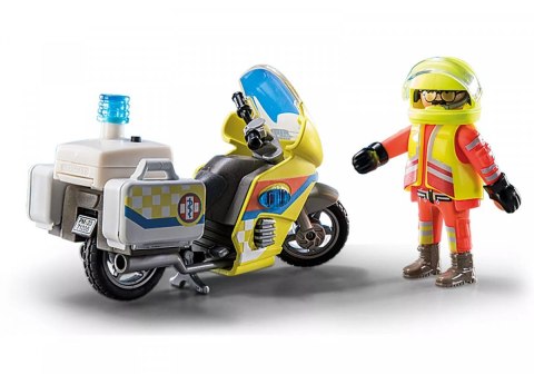 Zestaw z figurką City Life 71205 Motor ratunkowy ze światłem Playmobil Zestaw z figurką City Life 71205 Motor ratunkowy ze światłem Playmobil