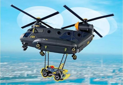 Zestaw z pojazdem City Action 71149 Śmigłowiec ratunkowy jednostki specjalnej Playmobil