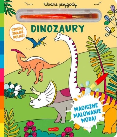 Kolorowanka Dinozaury. Akademia Mądrego Dziecka. Wodne przygody Harper Collins Kolorowanka Dinozaury. Akademia Mądrego Dziecka. Wodne przygody Harper Collins