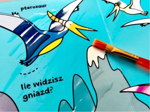 Kolorowanka Dinozaury. Akademia Mądrego Dziecka. Wodne przygody Harper Collins Kolorowanka Dinozaury. Akademia Mądrego Dziecka. Wodne przygody Harper Collins