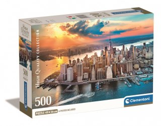 Puzzle 500 elementów Compact New York Clementoni