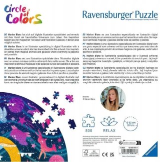 Puzzle 500 elementów Paleta kolorów Marzenia Ravensburger Polska