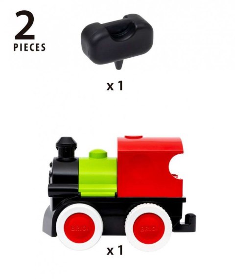 Pociąg Steam & Go Brio