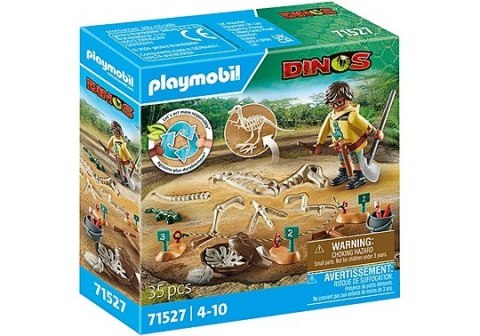 Zestaw figurek Dinos 71527 Wykopalisko ze szkieletem dinozaura Playmobil Zestaw figurek Dinos 71527 Wykopalisko ze szkieletem dinozaura Playmobil