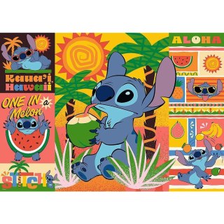 Puzzle 500 elementów Wakacje ze Stichem Lilo i Stitch Trefl