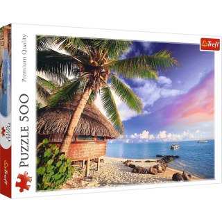 Puzzle 500 elementów Wyspa Bora-Bora Trefl