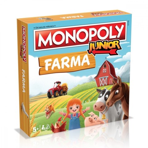 Gra Monopoly Junior Farma Winning Moves