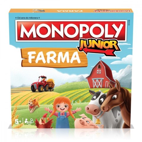 Gra Monopoly Junior Farma Winning Moves