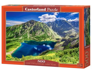 Puzzle 500 elementów Czarny Staw Gąsienicowy Tatry Polska Castor