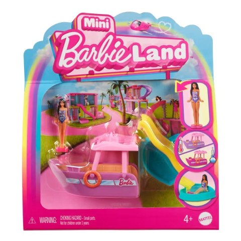 Pojazd Barbie Mini Barbieland, Łódź Mattel