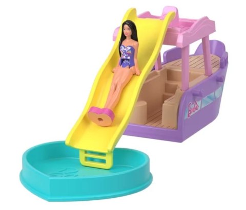 Pojazd Barbie Mini Barbieland, Łódź Mattel