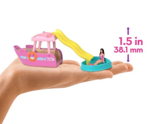 Pojazd Barbie Mini Barbieland, Łódź Mattel