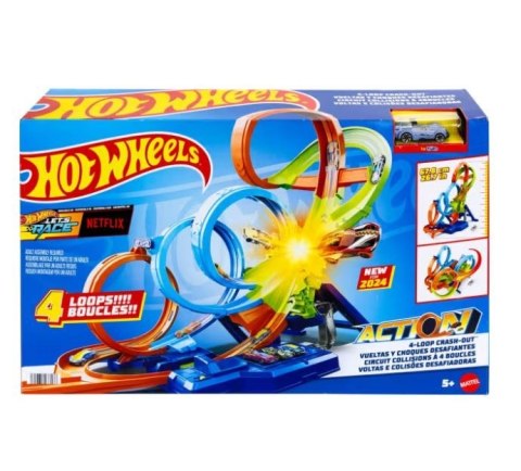 Zestaw Action Poczwórna Pętla Hot Wheels