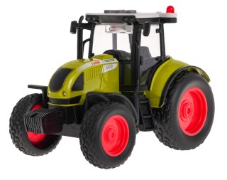 Interaktywny Traktor dla dzieci 3+ Model 1:16 + Dźwięki Światła + Gumowe opony + Napęd na tył