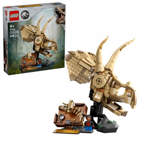 Klocki Jurassic World 76969 Szkielety dinozaurów: czaszka triceratopsa LEGO Klocki Jurassic World 76969 Szkielety dinozaurów: czaszka triceratopsa LEGO