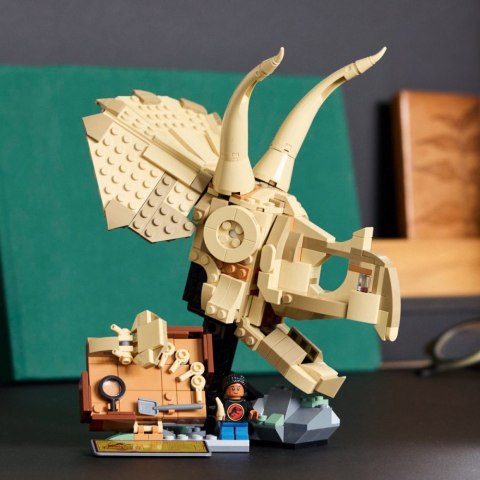 Klocki Jurassic World 76969 Szkielety dinozaurów: czaszka triceratopsa LEGO Klocki Jurassic World 76969 Szkielety dinozaurów: czaszka triceratopsa LEGO