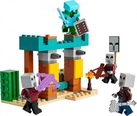 Klocki Minecraft 21267 Pustynny patrol złosadników LEGO