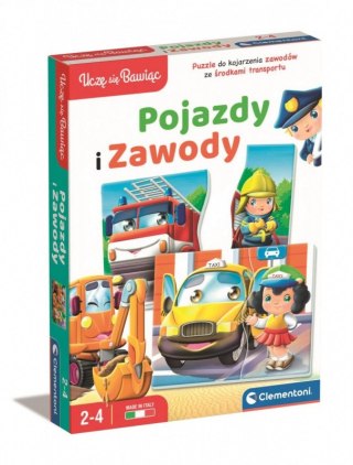 Układanka Pojazdy i zawody Clementoni