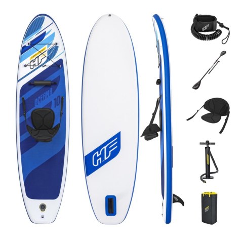 PaddleBoard OCEANAN 10 Hydro-Force 305x84x12cm + Akcesoria BESTWAY