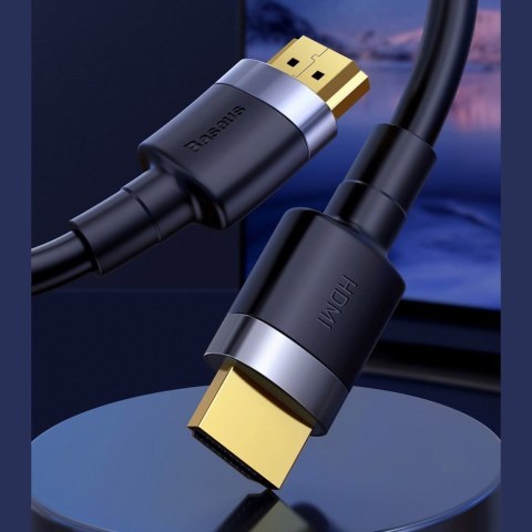 Kabel przewód HDMI 2.0 4K 60 Hz 3D 18 Gbps 2 m czarny BASEUS