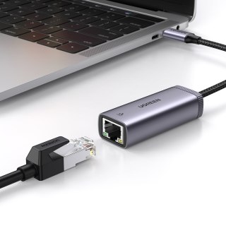 Zewnętrzna karta sieciowa USB Typ C - RJ45 1Gbps UGREEN