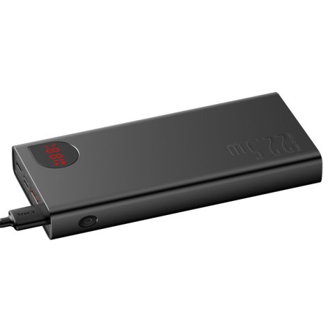 Adaman powerbank z szybkim ładowaniem 20000mAh 22.5W kabel USB-C 0.3m czarny BASEUS