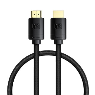 Kabel przedów HDMI 2.1 High Definition Series 8K 0.5m - czarny BASEUS