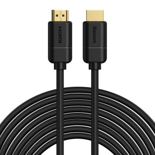 Kabel przewód HDMI 2.0 4K 30Hz 3D HDR 18Gbps 8m - czarny BASEUS