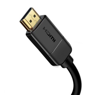 Kabel przewód HDMI 2.0 4K 30Hz 3D HDR 18Gbps 8m - czarny BASEUS