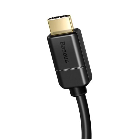 Kabel przewód HDMI 2.0 4K 30Hz 3D HDR 18Gbps 8m - czarny BASEUS